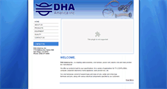 Desktop Screenshot of dha-america.com
